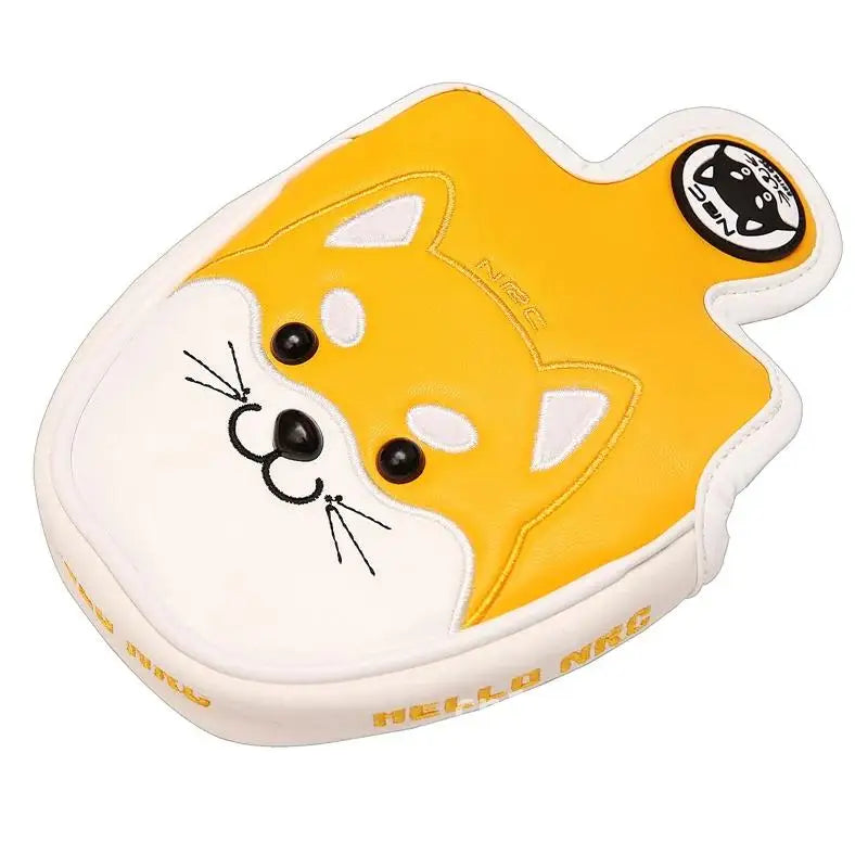 秋田犬 立体デザイン ゴルフヘッドカバー